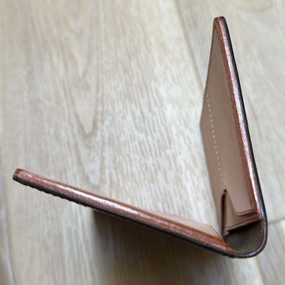3/$20 Leather passport holder with initial V - Picture 6 of 7